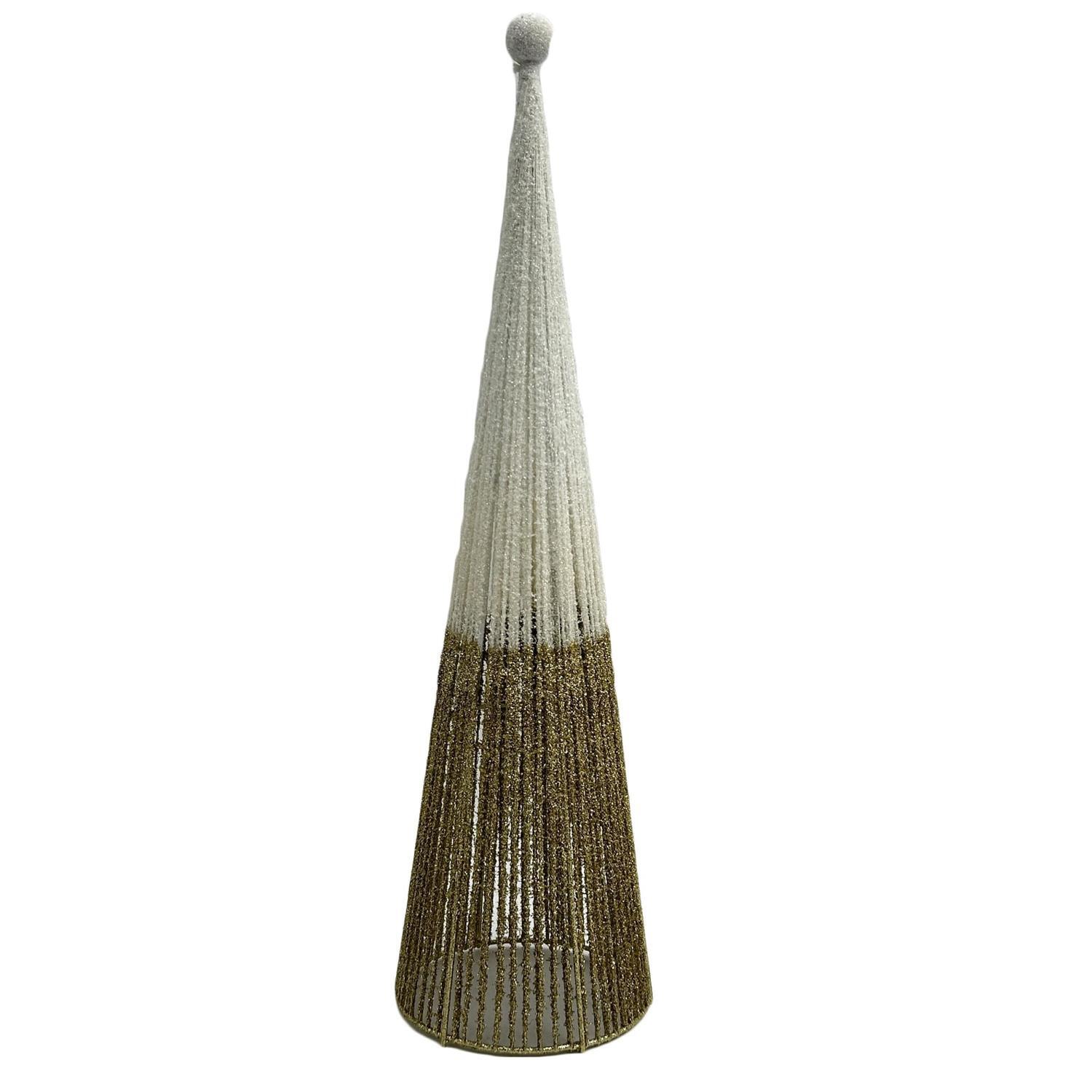 Table Top Cone White / Gold