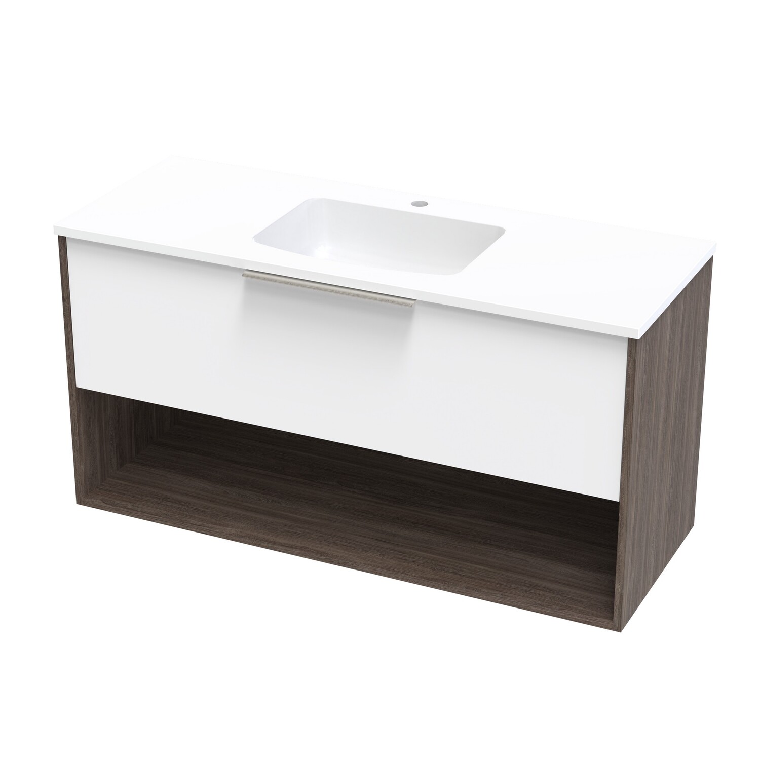 Nikau Drawer Open Wall Hung Vanity