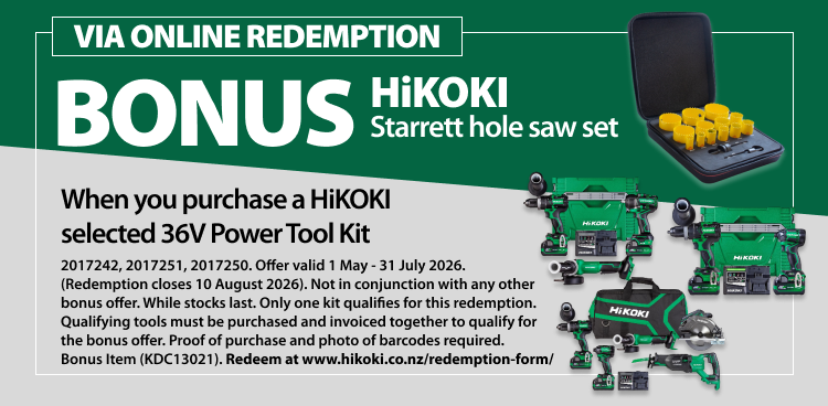 HiKOKI Redemptions Ends 30 June 2026
