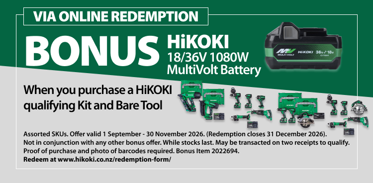 HiKOKI Redemptions Ends 30 November 2026
