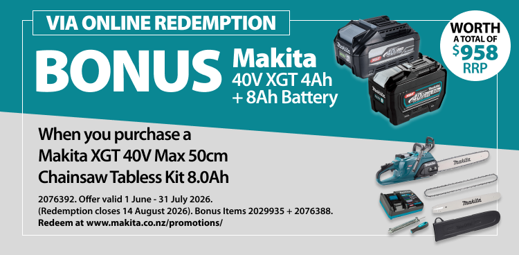Online Redemption Makita Ends 31 July 2026