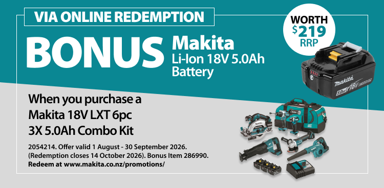 Makita Redemptions Ends 30 September 2026
