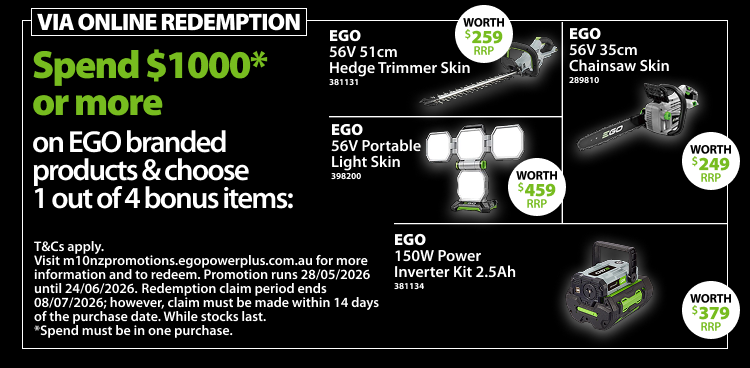 EGO Spend and Redeem Ends 24 June 2026
