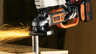 A Black & Decker grinder A Black & Decker grinder