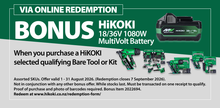 HiKOKI Redemptions Ends 31 August 2026