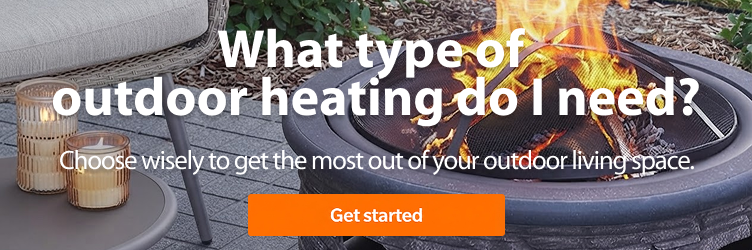 What type of outdoor heating do I need?