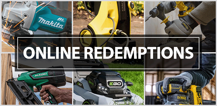 Online Redemption Landing Page Responsive Banner