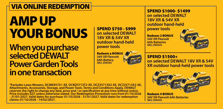 DeWALT spend and Redeem Ends Jan 31 2026