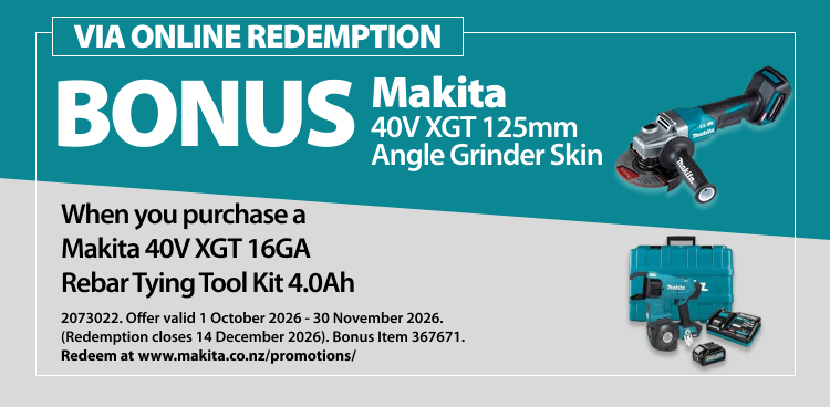 Makita Online Redemptions Ends 30 November 2026